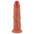 Realistixxx – dabīga izskata, divslāņu dildo (dabīgs tonis)