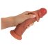 Realistixxx – dabīga izskata, divslāņu dildo (dabīgs tonis)