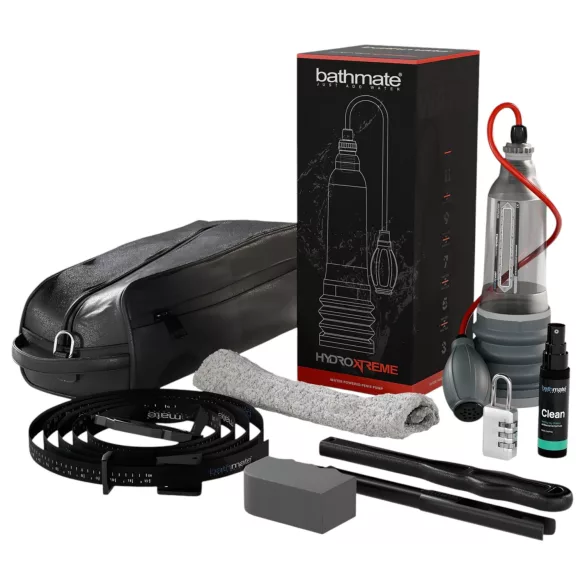 Bathmate HydroXtreme8 - hidrauliska dzimumlocekļa pompa caurspīdīga