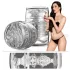 Fleshlight Quickshot Stoya - ceļojumu masturbators (caurspīdīgs)