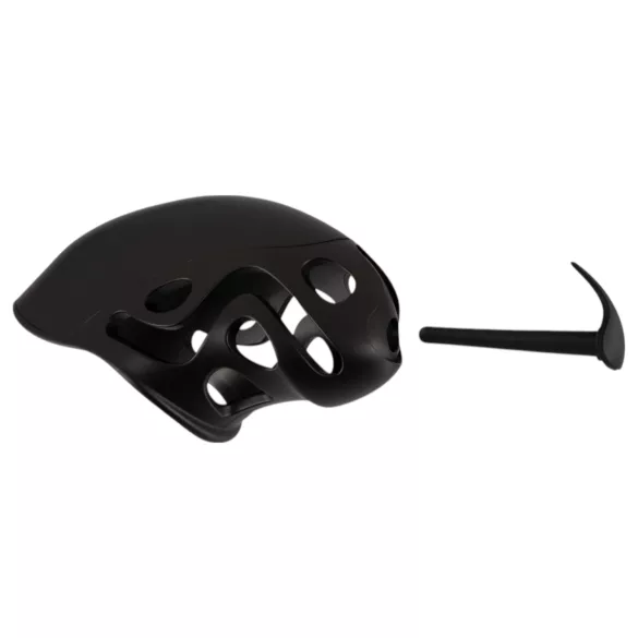 You2Toys - dzimumlocekļa būris ar plug-in, melns