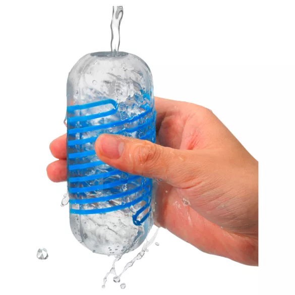 TENGA Spinner DX - masturbators (caurspīdīgs)