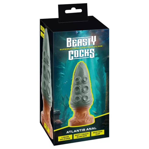 Beasty Cocks Atlantis - anālais aizbāznis zaļš
