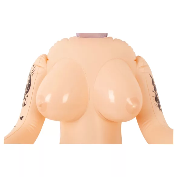 You2Toys - uzpūšama tetovēta seksa lelle