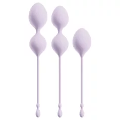   Beau Coeur Elorin - geišu bumbiņu treniņu komplekts 3 gab lila