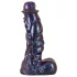 Beasty Cocks Tech-Zilla Bang - piesūcekņa monster dildo (violets)