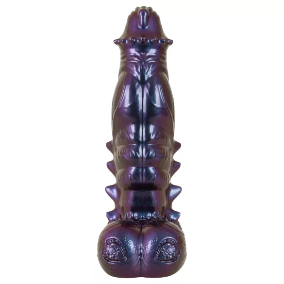 Beasty Cocks Tech-Zilla Bang - piesūcekņa monster dildo (violets)