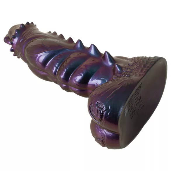 Beasty Cocks Tech-Zilla Bang - piesūcekņa monster dildo (violets)
