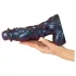 Beasty Cocks Tech-Zilla Bang - piesūcekņa monster dildo (violets)