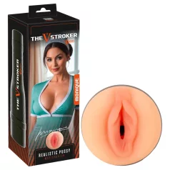   Rebel The V-Stroker Monique - reālistisks mākslīgās maksts masturbators (ķermeņa krāsā)