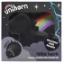 Unihorn Wild Spirit - vibrators klitoram uzlādējams unikorns melns