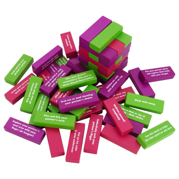 Play Wiv Me - galda spēle Jenga pieaugušajiem 54 gabali