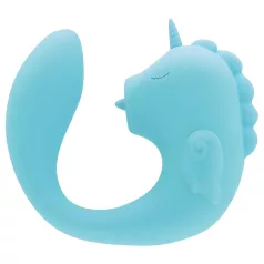  Unihorn C-Horse - G-punkta un klitora stimulatora vibrators (tirkīza)