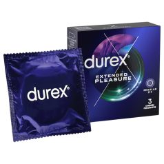   Durex prezervatīvi ilgstošai baudas sajūtai, aizkavējoši, 56mm, 3 gab