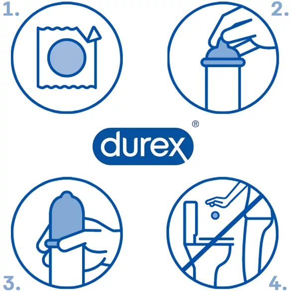 Durex Invisible Slim - prezervatīvi īpaši plāni 10 gab