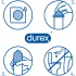 Durex Invisible Slim - prezervatīvi īpaši plāni 10 gab