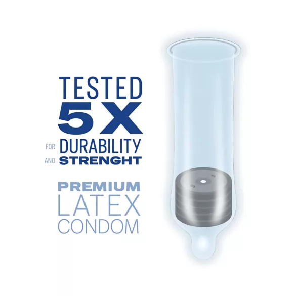 Durex Invisible Slim - prezervatīvi īpaši plāni 10 gab