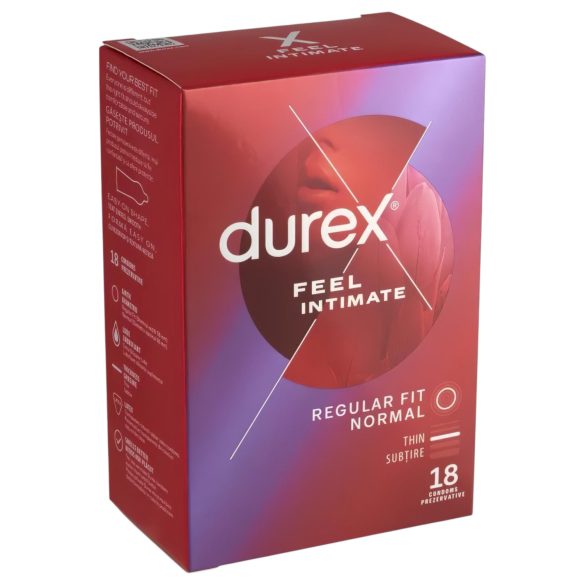 Durex Feel Intimate - prezervatīvi plānas sienas 18 gab