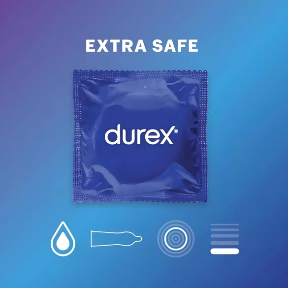 Durex Extra Safe - prezervatīvi īpaši droši 18 gab