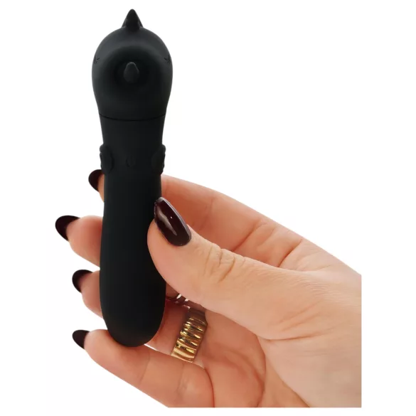 Unihorn Wild Spirit - uzlādējams minivibrators (melns)