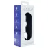 Clarity Utopian Mystique - rievots stikla anālais dildo (caurspīdīgs)