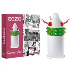   Egzo Uncle Bob - prezervatīvs ar tapas un taustekļiem 1 gab