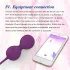 Lonely Winni - ar lietotni vadāms vibrējošs olas veida vibrators (rozā)
