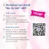 Lonely Winni - ar lietotni vadāms vibrējošs olas veida vibrators (rozā)