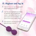 Lonely Winni - ar lietotni vadāms vibrējošs olas veida vibrators (rozā)