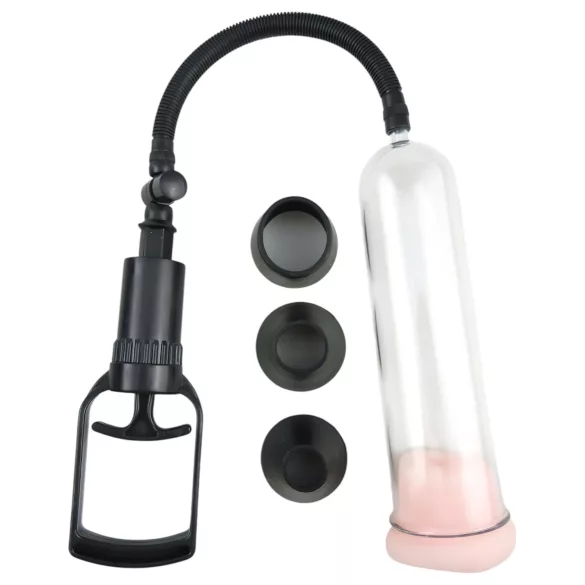 Lonely Penis Pump - vīriešu vakuuma pumpis komplekts 3 daļās
