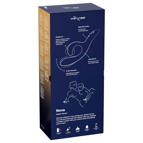 We-Vibe Nova 2 - vibrators ar klitora stimulatoru uzlādējams zils