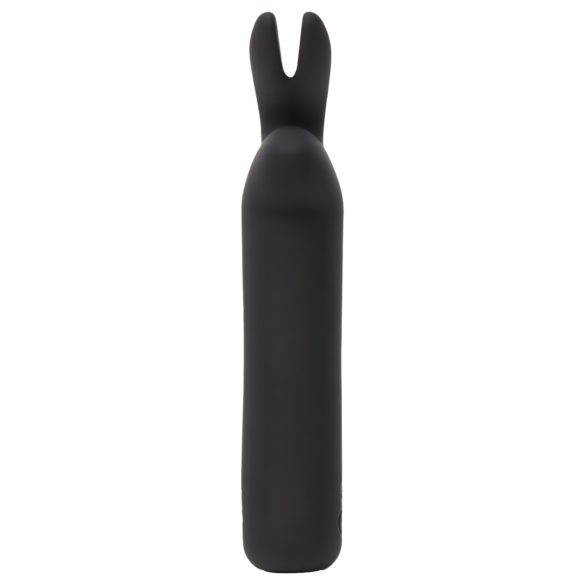 Happyrabbit mini vibrators ar ausīm uzlādējams melns
