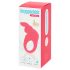 Happyrabbit Gredzens - uzlādējams vibrējošs locekļa gredzens (rozā)