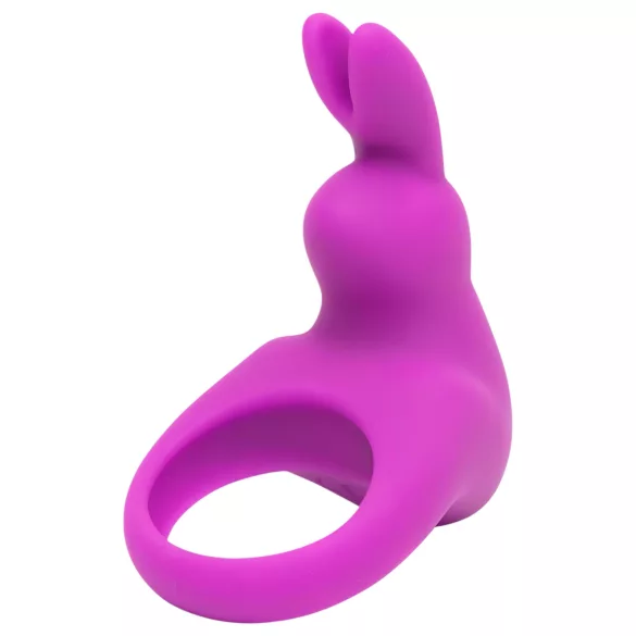 Happyrabbit vibrējošs erekcijas gredzens akumulators lillā