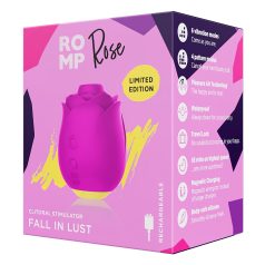   ROMP Rose - klitorālais vibrators ar gaisa vibrācijām rozā
