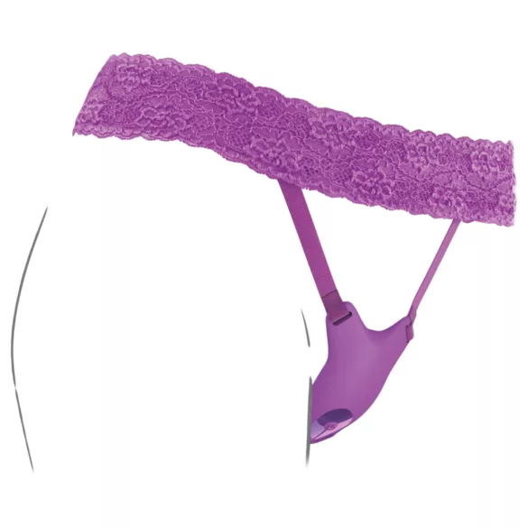 Pipedream Fantasy For Her - valkājams, iebūvēts G‑punkta vibrators (violets)