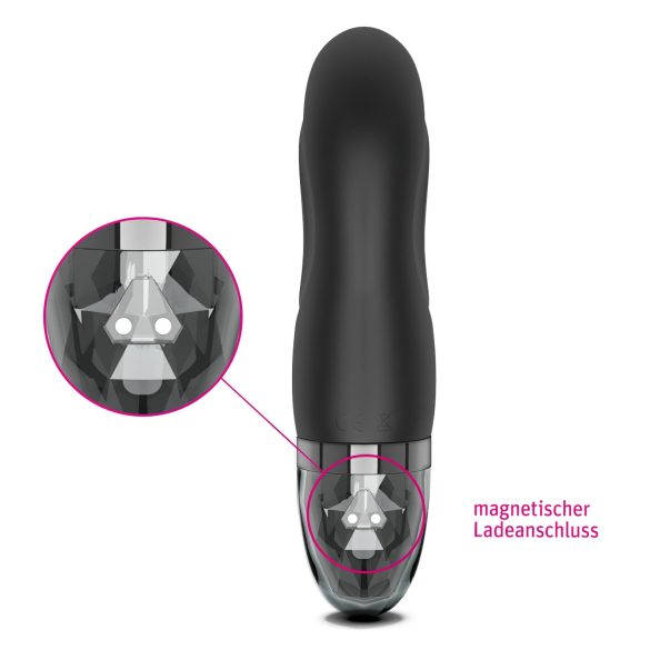 mystim Hop Hop Bob E-Stim - melns akumulatoru elektro vibrators