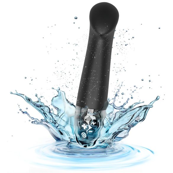 mystim Right on Ron E-Stim - elektro G-punkta vibrators (melns)