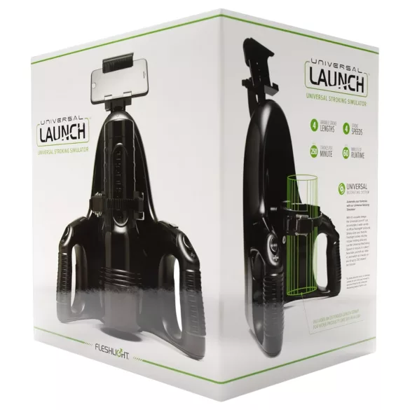 Fleshlight Universal Launch - masturbatora adapteris melns