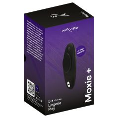 We-Vibe Moxie+ - viedais klitora vibrators (melns)