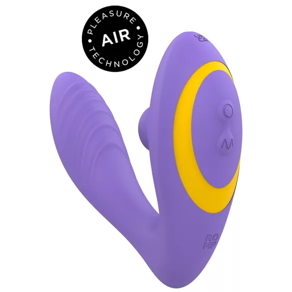 ROMP Reverb - gaisa viļņu 2‑in‑1 G‑punkta vibrators (violets)