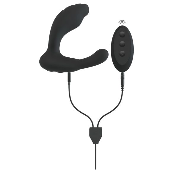 Smile vibrators G-punkta un P-punkta stimulācijai melns