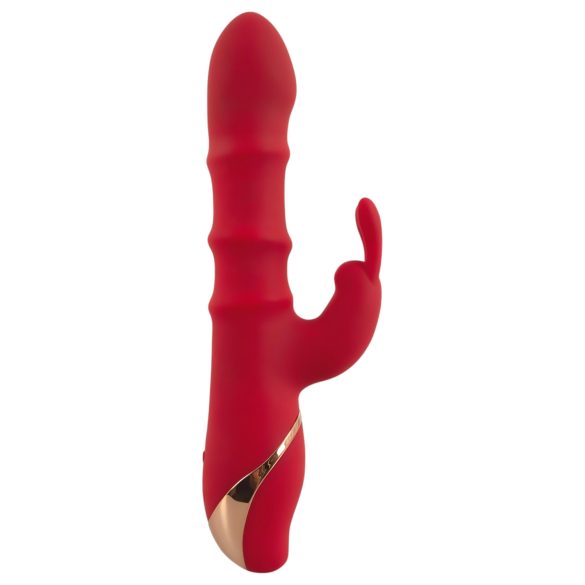 You2Toys Rabbit - vibrējošs gredzena tipa vibrators sarkans