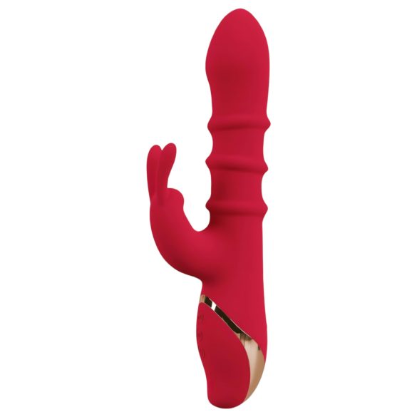 You2Toys Rabbit - vibrējošs gredzena tipa vibrators sarkans