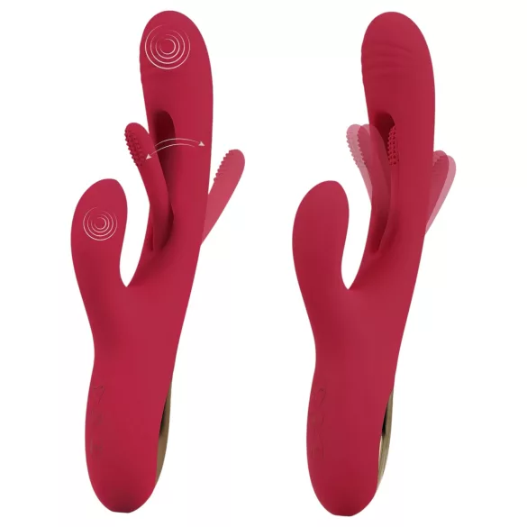 Smile - klitora un valodas vibrators sievietēm sarkans