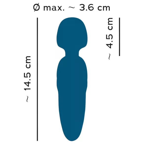 You2Toys Petite - akumulators masāžas vibrators zils
