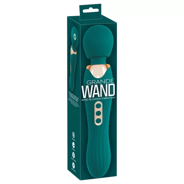 You2Toys Grande - uzlādējams masāžas vibrators zaļš