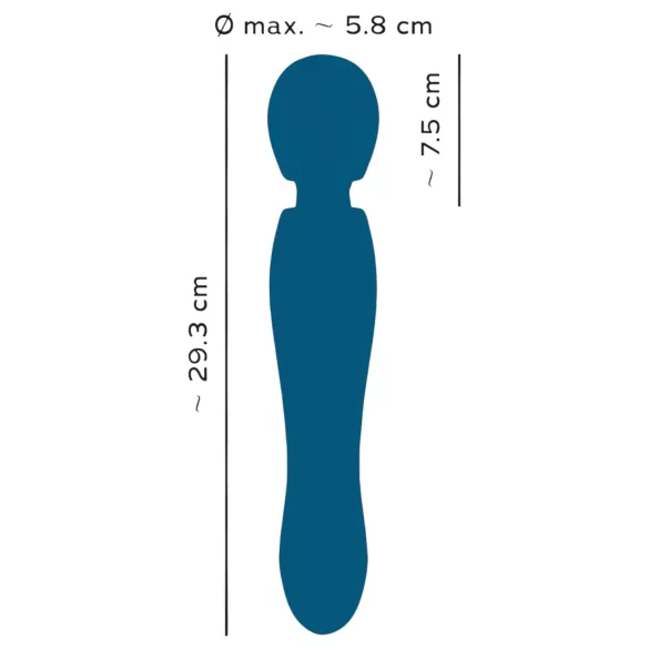 You2Toys Grande - masāžas vibrators ar akumulatoru zils
