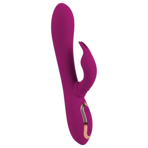 Javida - 3in1 pērļu-rotējošs vibrators (violets)