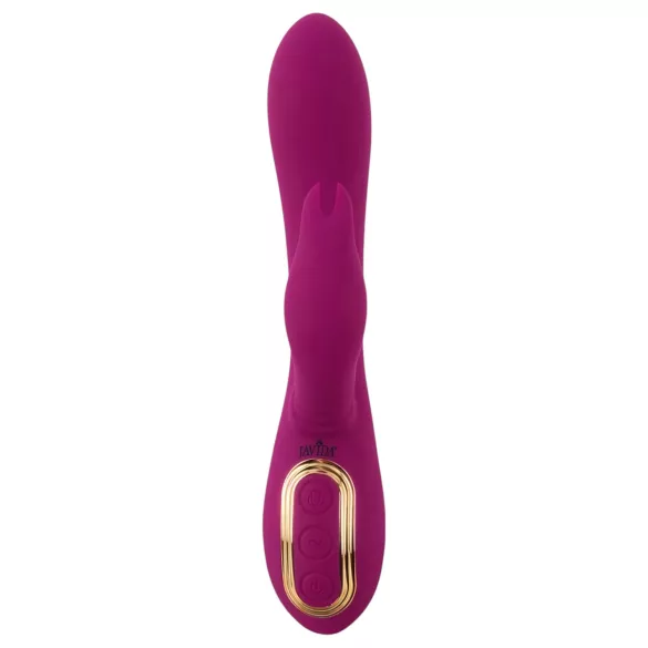 Javida - 3in1 pērļots rotējošais vibrators (lila)